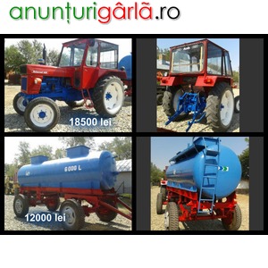 Imagine anunţ Vand tractor u 650 cu cisterna 6000 L