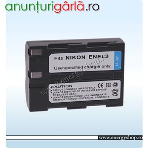 Imagine anunţ Nikon EN-EL3, ENEL3a acumulator Nikon D50, D70 si D100