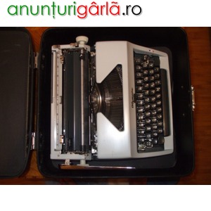 Imagine anunţ masina de scris
