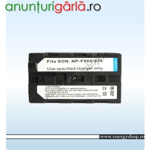Imagine anunţ Acumulator tip NP-F960, NP-F970, baterie SONY NPF960, NPF970