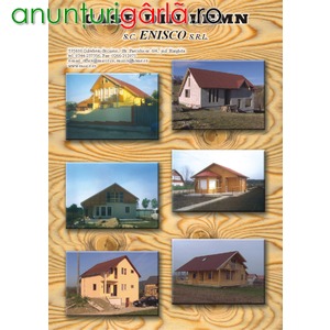 Imagine anunţ case din lemn