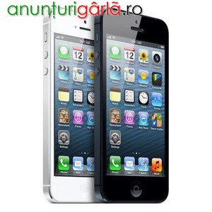 Imagine anunţ Apple iPhone 5 Black-White 16 GB