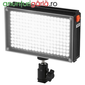 Imagine anunţ Lampa LED-209AS Bi-Color Video-DSLR KIT x 1 Sony NP-F550 2600mah