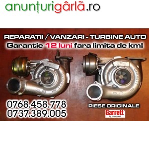 Imagine anunţ Reparatii Turbo Turbine Auto Reconditionari Turbine Turbina Diesel Turbosuflante Vanzari Supape Actuator tdi