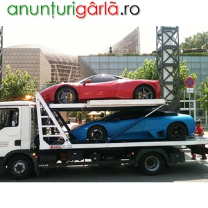 Imagine anunţ TRANSPORT AUTOTURISME DE LUX SI UTILAJE AGRICOLE DIN SPANIA IN ROMANIA SI RETUR