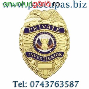 Imagine anunţ Detectivi particulari Bucuresti "Pas cu Pas"