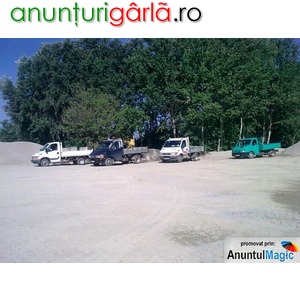 Imagine anunţ Vand nisip, pietris, Transport cu frig, Tractari auto in Bucuresti