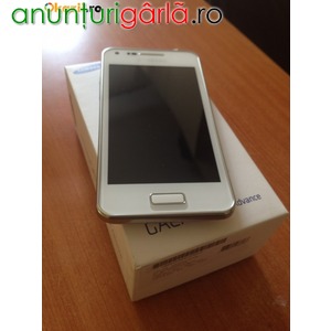 Imagine anunţ Samsung Galaxy Advance ! Impecabil, 9.9/10 !