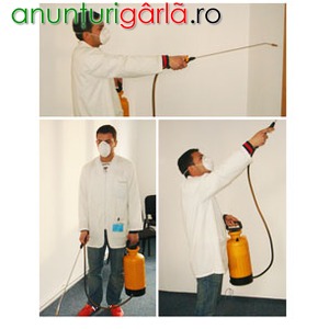 Imagine anunţ Servicii profesionale de dezinfectie/deratizare/dezinsectie