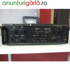 Imagine anunţ Vand Amp HI-FI vintage SABA VS2080+boxe 100W