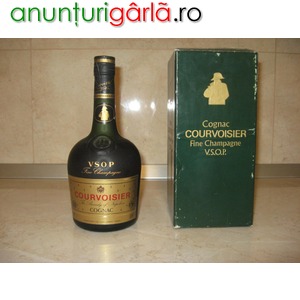 Imagine anunţ Cognac Courvoisier 1970