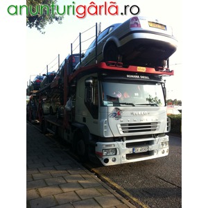Imagine anunţ Serboro transporta masini Uk romania