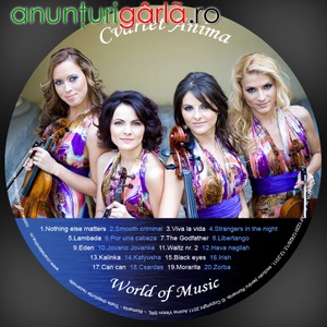 Imagine anunţ Cvartet Anima - Album - World of music