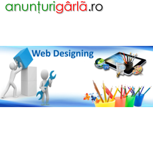 Imagine anunţ Servicii web design eficiente si productive pentru business-ul tau!