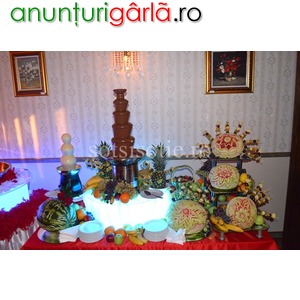Imagine anunţ inchiriere fantana ciocolata nunta-botez Bucuresti