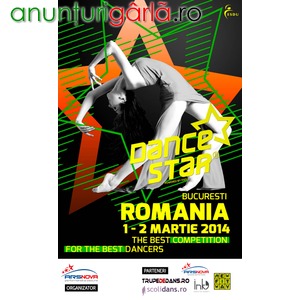 Imagine anunţ DanceStar Romania 2014