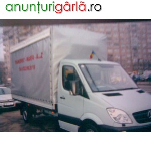 Imagine anunţ Transport Marfa A-Z cu camioneta de 3,5T efectuate de profesionisti