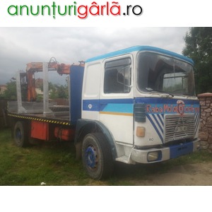 Imagine anunţ Camion forestier Raba cu macara pentru transport lemn, bustean-schimb