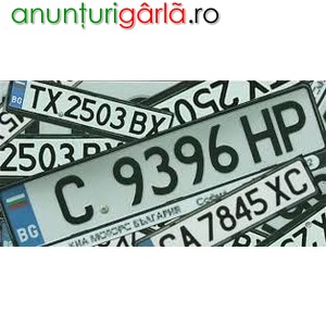 Imagine anunţ Inmatriculari Auto Bulgaria
