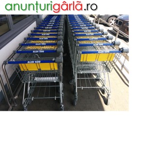 Imagine anunţ Carucioare supermarket second hand (142 L) provenienta Germania