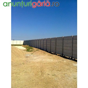 Imagine anunţ Garduri beton montaj si transport 130 lei ml