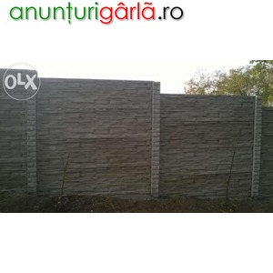 Imagine anunţ Garduri, pavele beton