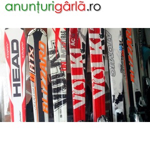 Imagine anunţ skiuri si clapari