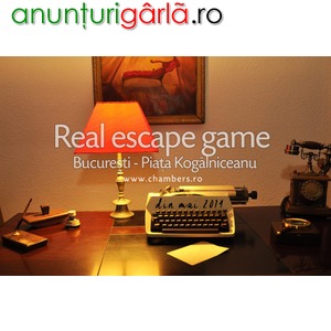 Imagine anunţ Chambers – real room escape game