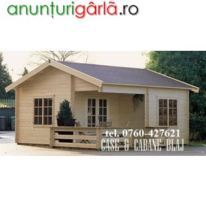 Imagine anunţ case din lemn, case de vacanta , cabane din lemn - Casa Cluj