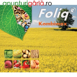 Imagine anunţ O noua generatie de ingrasaminte foliare – Foliq Kombimax