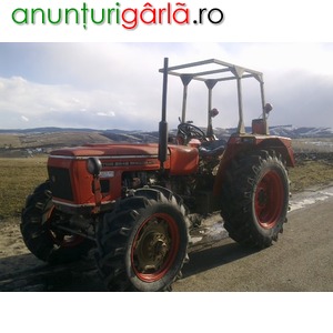 Imagine anunţ Vand tractor 4x4 dtc zetor in 4 cilindri de 60 cp recent adus