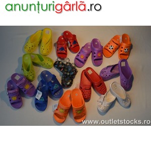 Imagine anunţ Mix flip-flops copii, import Olanda.