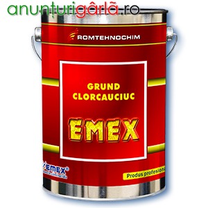 Imagine anunţ Grund Anticoroziv Clorcauciuc EMEX /Kg - Gri