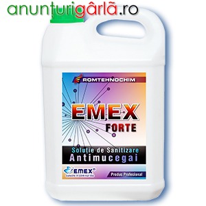 Imagine anunţ Solutia Antimucegai de Sanitizare EMEX FORTE /Litru