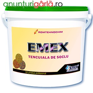 Imagine anunţ Tencuiala de Soclu Decorativa Marmorata EMEX /Kg - Alb