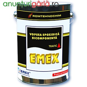 Imagine anunţ Vopsea Epoxidica pentru Pardoseli si Trafic EMEX /Kg - Gri