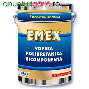 Imagine anunţ Vopsea Poliuretanica Bicomponenta EMEX /Kg - Gri