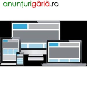 Imagine anunţ Webdesign profesional si magazine online