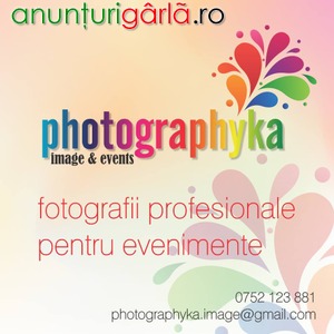Imagine anunţ Servicii foto profesionale