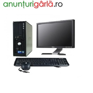 Imagine anunţ Sistem complet Dell calculator si monitor
