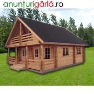 Imagine anunţ Casa de lemn Marius 10x6m