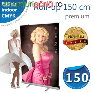Imagine anunţ Roll-up 150 x 200 cm Premium