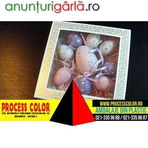 Imagine anunţ Ambalaje Cutii Ciocolata Proces Color