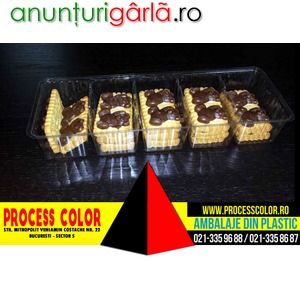 Imagine anunţ Caserole Plastic Biscuiti Process Color