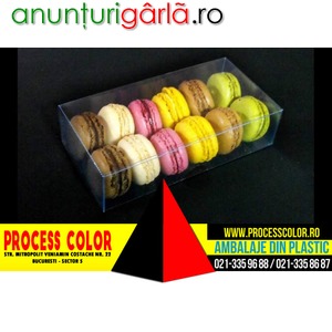 Imagine anunţ Cutie Macarons Process Color
