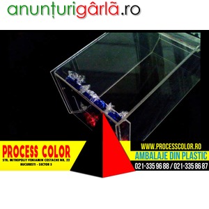 Imagine anunţ Display Plastic Bomboane Vrac Process Color