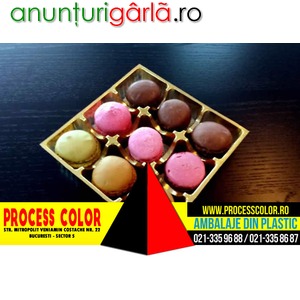 Imagine anunţ Modele Macarons Process Color