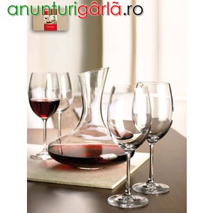 Imagine anunţ Set pahare vin, din sticla WINEBAR
