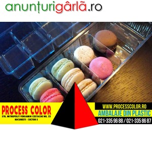 Imagine anunţ Tavi Pentru Macarons Process Color