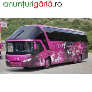 Imagine anunţ Transport ROMANIA - GERMANIA cu autocarul